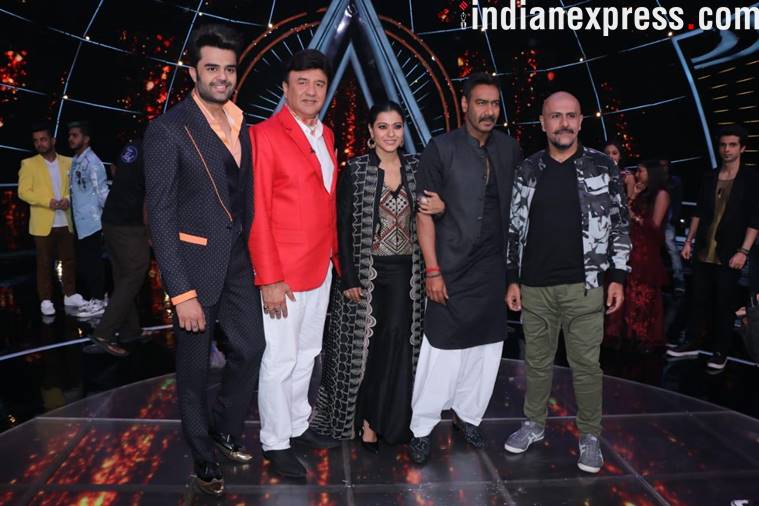 kajol on Indian Idol 10