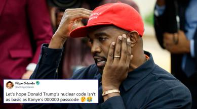 Kanye West reveals his iPhone password to the world, and there are plenty  of jokes about it | Trending News,The Indian Express