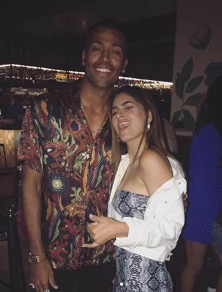 Karishma Sharma, Hardik Pandya