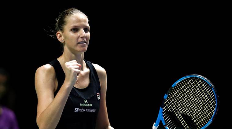 WTA Finals: Karolina Pliskova eases past Petra Kvitova to book semi