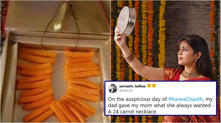 Karva Chauth 2018: Twitterati celebrate Karwa Chauth with funny jokes and  memes | Trending News,The Indian Express