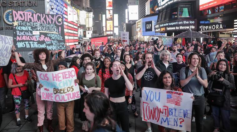 Republicans aim to confirm Brett Kavanaugh this weekend; protesters arrested