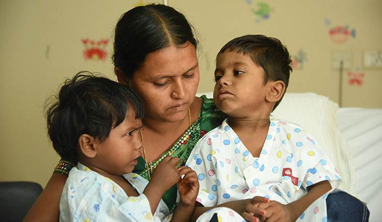 Only an expensive surgery can ensure both my kids’ survival. Please help me save them