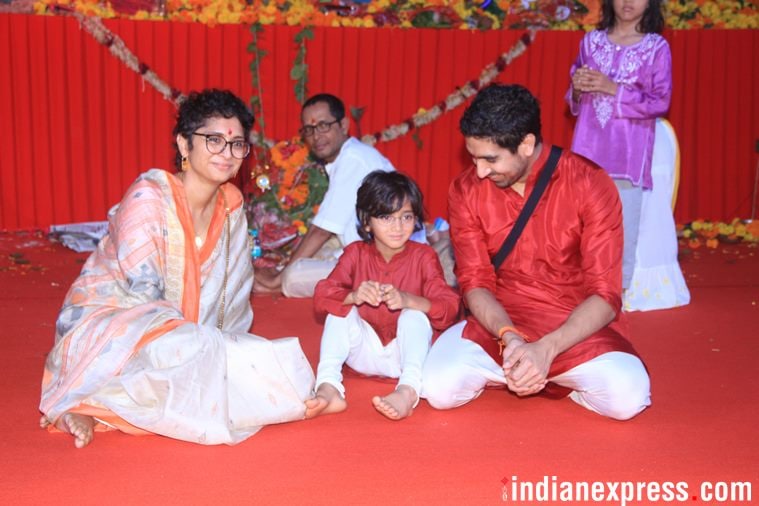 kiran rao at durga puja