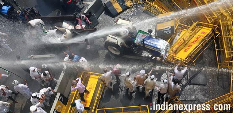 Kisan Kranti March: Opposition parties condemn police action on farmers on Gandhi Jayanti