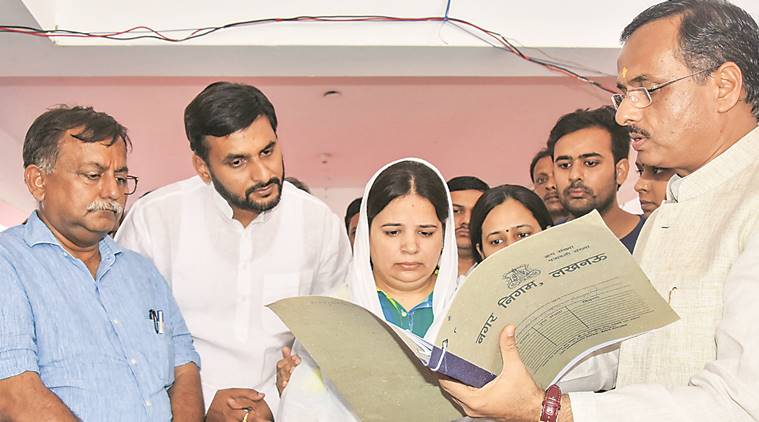 Uttar Pradesh govt appoints Vivek Tiwari’s wife as OSD in Lucknow civic body