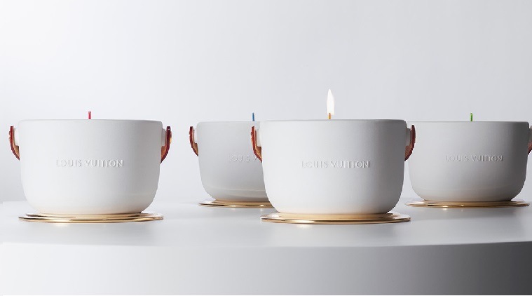 louis vuitton, handbag that is a candle, candle like a handbag, lv candle handbag, lv latest launch, Jacques Cavallier Belletrud , marc newson, indian express, indian express news