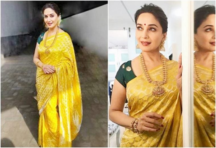 Karwa Chauth 2018 sari and lehenga ideas Try out these celeb inspired looks Fashion News The Indian Express