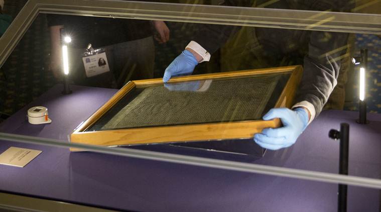 US tourist stops thief who tried to steal Magna Carta in UK