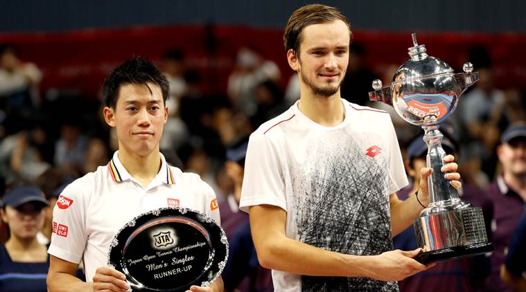 Qualifier Daniil Medvedev stuns Kei Nishikori to win Japan Open title
