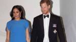 Meghan Markle flaunts her baby bump in a Fijian blue cape gown