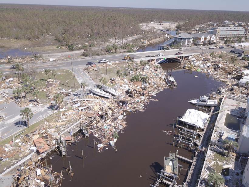 Hurricane Michael: Aerial photos show destruction in Florida