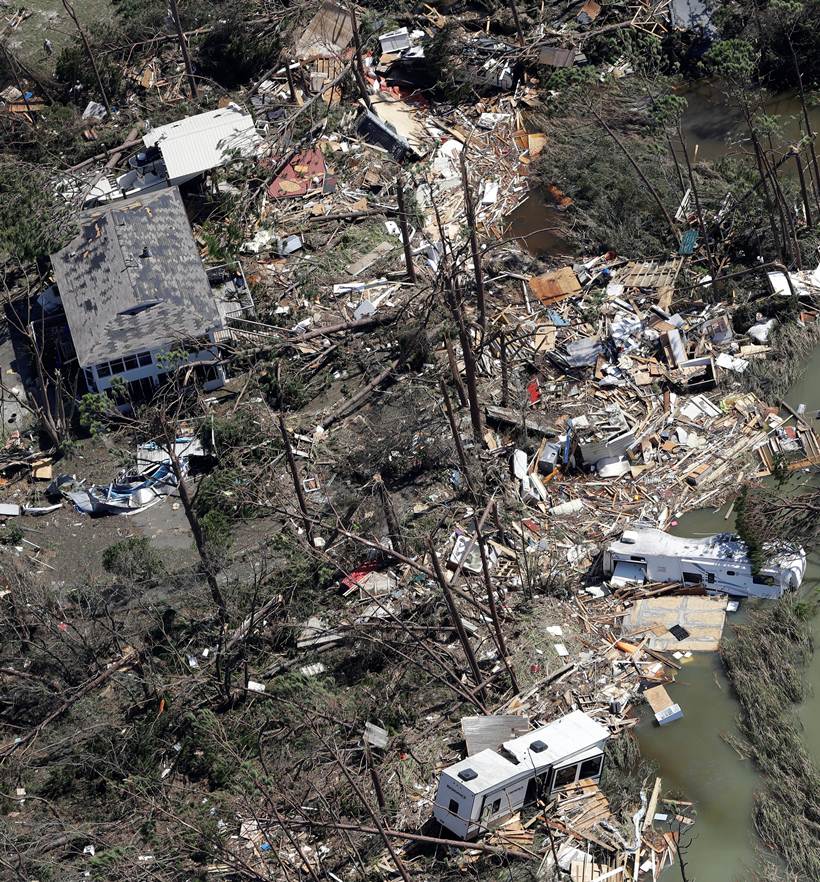 Hurricane Michael: Aerial photos show destruction in Florida