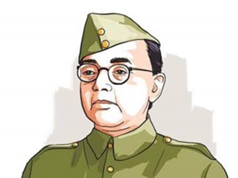 Sketch of Freedom Fighter Netaji Subhas Chandra Bose Outline Editable  Illustr Illustration #147047764