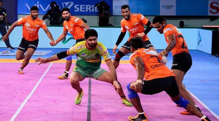 Pro Kabaddi League: Patna Pirates pull-off thrilling win over UP Yoddha-  The New Indian Express