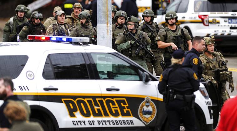 US: Gunman kills at least 8, injures 12 in Pittsburgh synagogue shooting