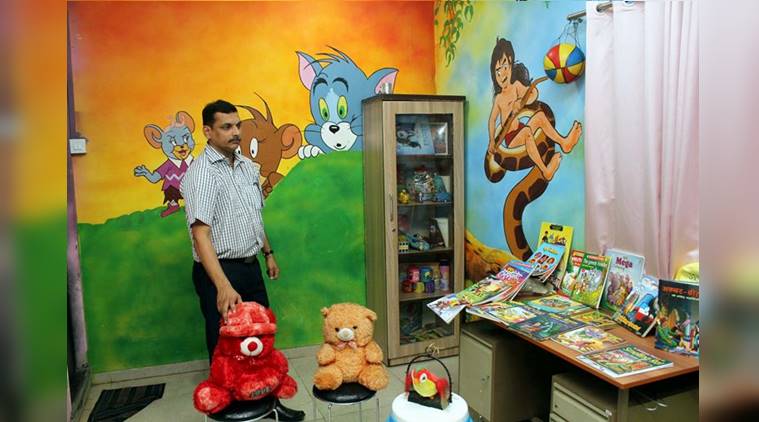 Wagle Estate police station, Thane, Kamgar Colony, Enid Blyton Noddy, Harry Potter, Famous Five, Tom and Jerry, Mowgli, Chhota Bheem, Doraemon, indian express, indian express news