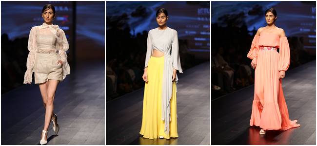 Lotus Make-Up India Fashion Week, Tabu, Yami Gautam, Prachi Desai, Athiya Shetty, LMIFW 2018, LMIFW Spring/Summer 2019 collection, Sanjukta Dutta, Poshpride, Architha Narayanam, Wrap n Weft, celeb fashion, bollywood fashion, fashion week, indian express, indian express news