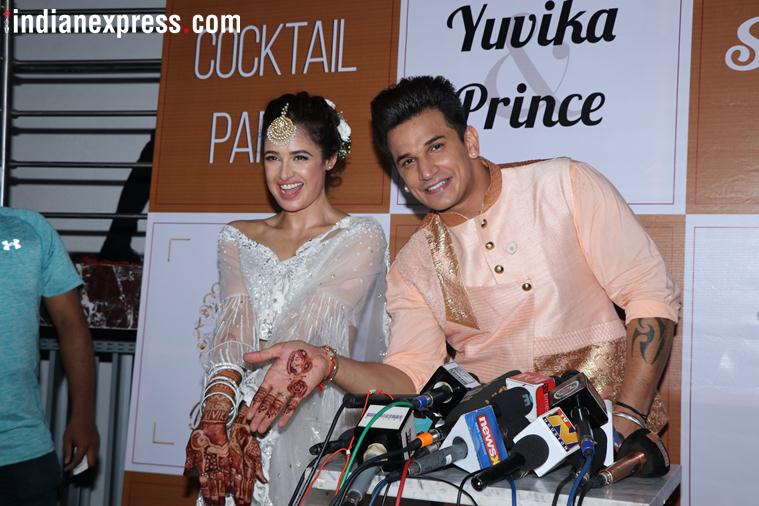 Yuvika Choudhary and Prince Narula photos