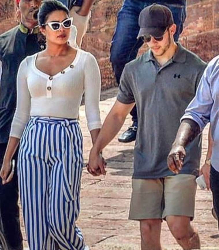 Priyanka Chopra Nick Jonas Jodhpur visit