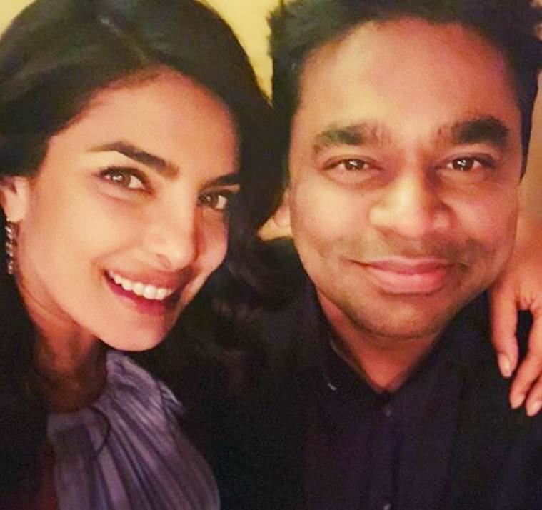 Priyanka Chopra with AR Rahman