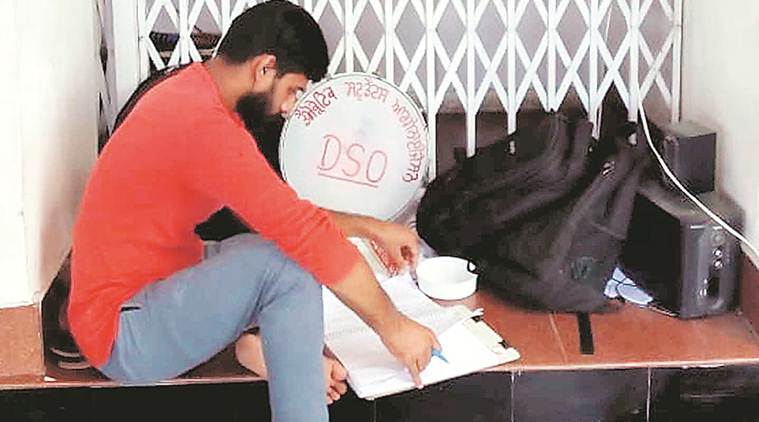 Punjabi university, student protests