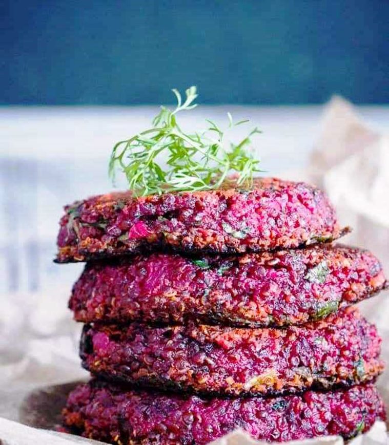 world vegan day, world vegan day 2018, vegan food, vegan recipes, Banana Cutlet, Basil Spinach and Avocado Pizza, Vegan Papad Tacos , Quinoa Couscous and Beetroot Tikki , Vegan Peanut Butter Brownie, easy vegan recipes, express recipes, indian express, indian express news