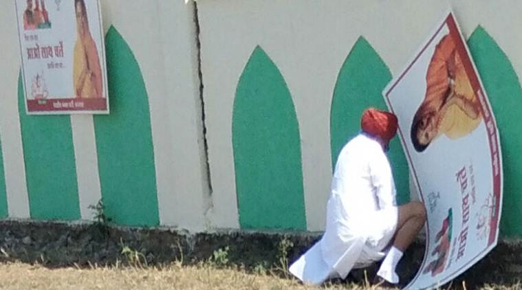 Rajasthan minister’s photo urinating in open goes viral, he calls it ‘age-old tradition’