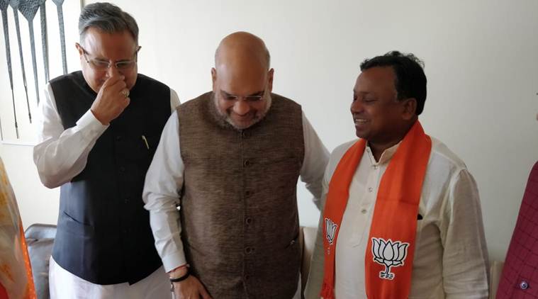 Setback for Congress, as MLA, a top tribal leader, joins BJP