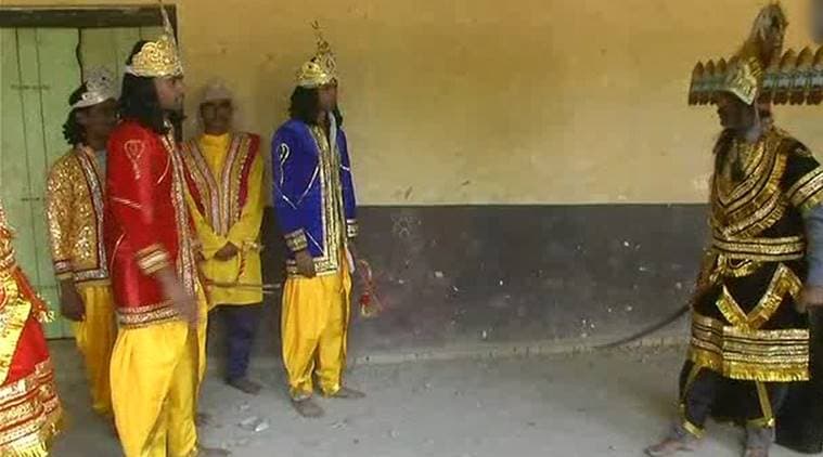 navratri, ramleela, dussehra, ramleela in lucknow, organising ram leela, viral video,