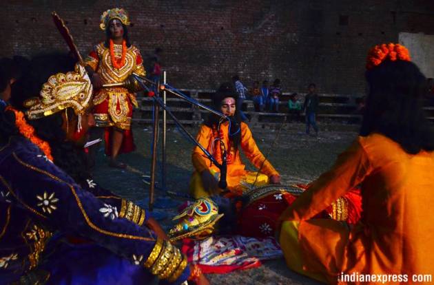 Behind the curtains, what goes into staging a Ramleela