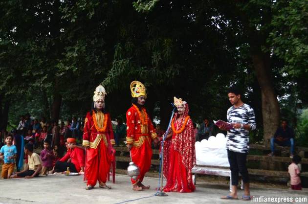Behind the curtains, what goes into staging a Ramleela