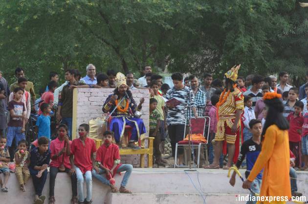 Behind the curtains, what goes into staging a Ramleela