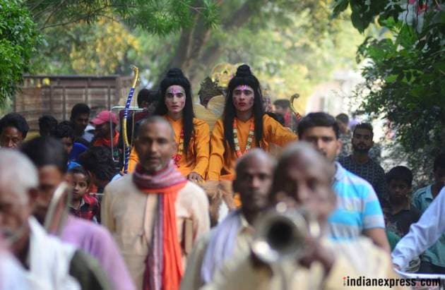 Behind the curtains, what goes into staging a Ramleela