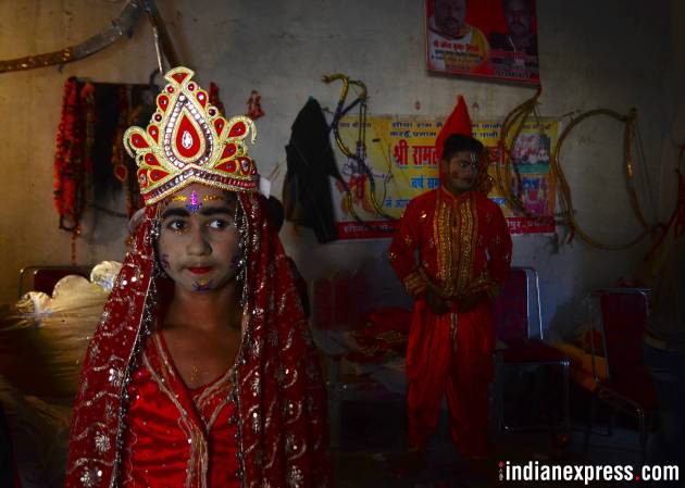 Behind the curtains, what goes into staging a Ramleela
