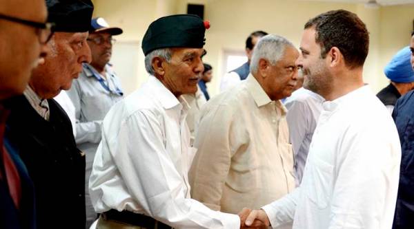 Rahul links Rafale to OROP: ‘Govt can give Rs 30,000 crore to a firm, but can’t give funds for soldiers’