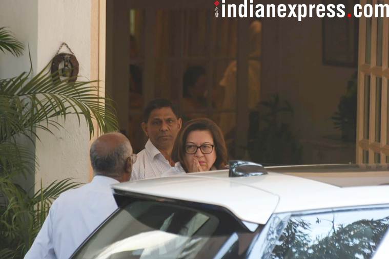 babita kapoor at krishna raj kapoor mansion