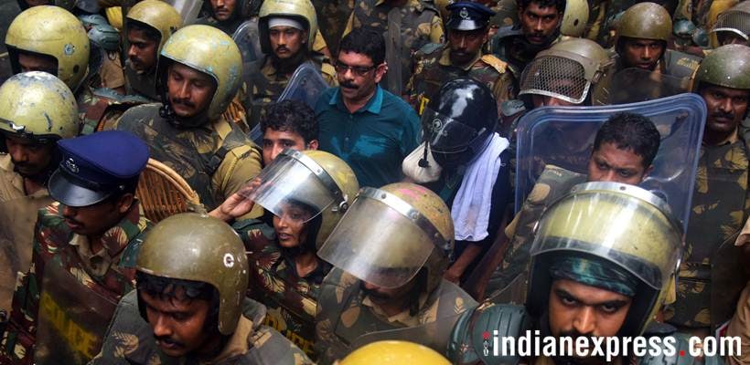 Sabarimala temple, sabarimala protests, lord ayappa, women in sabarimala,