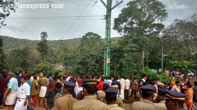 Tension prevails in Kerala as Sabarimala temple opens for women today