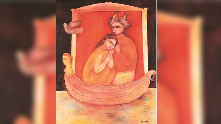 Art Now, Sunaina Anand, art gallery, ecological crisis, Thota Vaikuntam, delhi, exhibition is at Art Alive Gallery, Indian Express