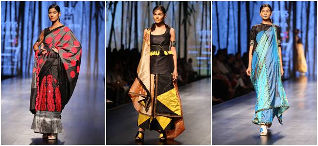 Lotus Make-Up India Fashion Week, Tabu, Yami Gautam, Prachi Desai, Athiya Shetty, LMIFW 2018, LMIFW Spring/Summer 2019 collection, Sanjukta Dutta, Poshpride, Architha Narayanam, Wrap n Weft, celeb fashion, bollywood fashion, fashion week, indian express, indian express news