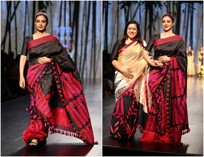 Lotus Make-Up India Fashion Week, Tabu, Yami Gautam, Prachi Desai, Athiya Shetty, LMIFW 2018, LMIFW Spring/Summer 2019 collection, Sanjukta Dutta, Poshpride, Architha Narayanam, Wrap n Weft, celeb fashion, bollywood fashion, fashion week, indian express, indian express news