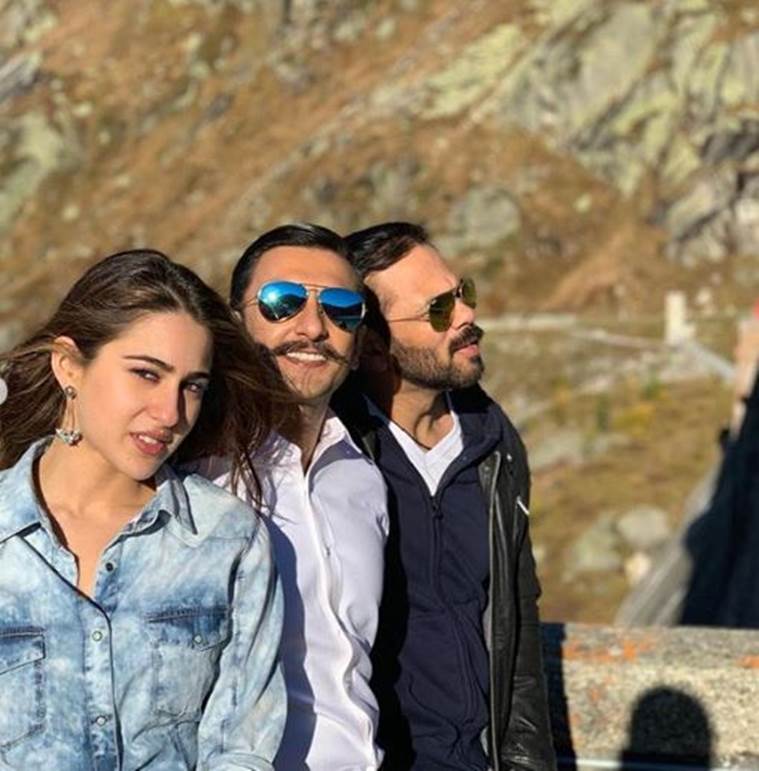 sara ali khan, ranveer singh, rohit shetty