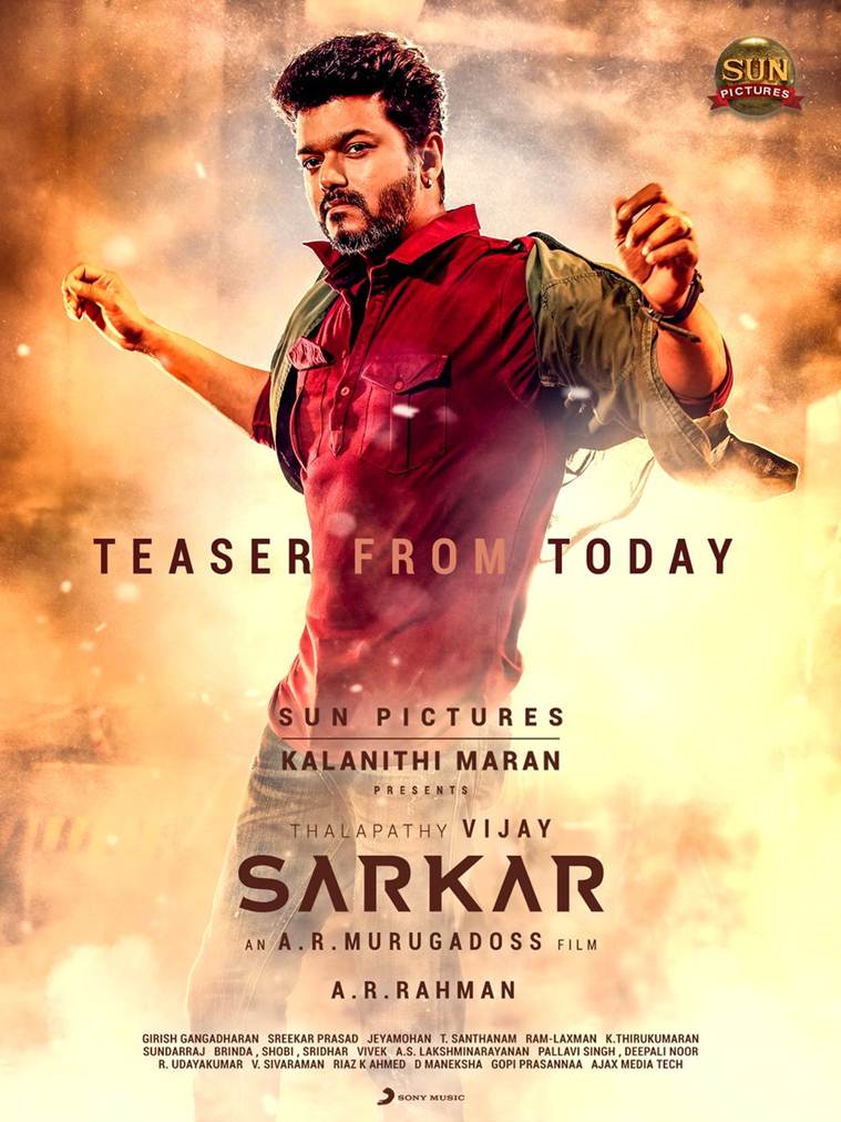 Sarkar teaser | Sarkar movie teaser | Sarkar movie