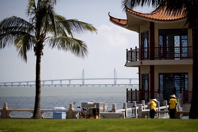 Photos of world’s longest sea bridge connecting Hong Kong to Macau and Zhuhai
