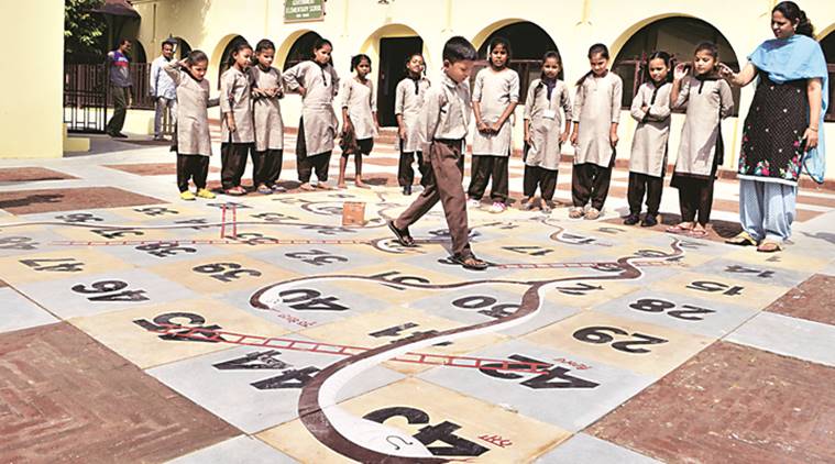 Ludhiana: At colonial-era school, conservation experts create Indian ‘snakes and ladders’