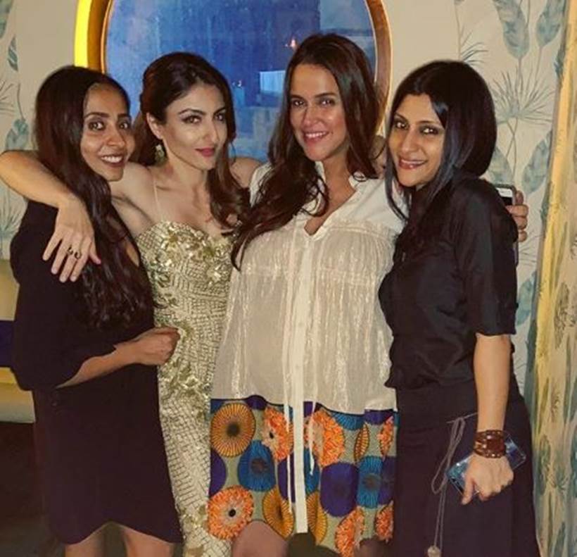 soha, Niranjana, Neha Dhupia, Konkona Sensharma