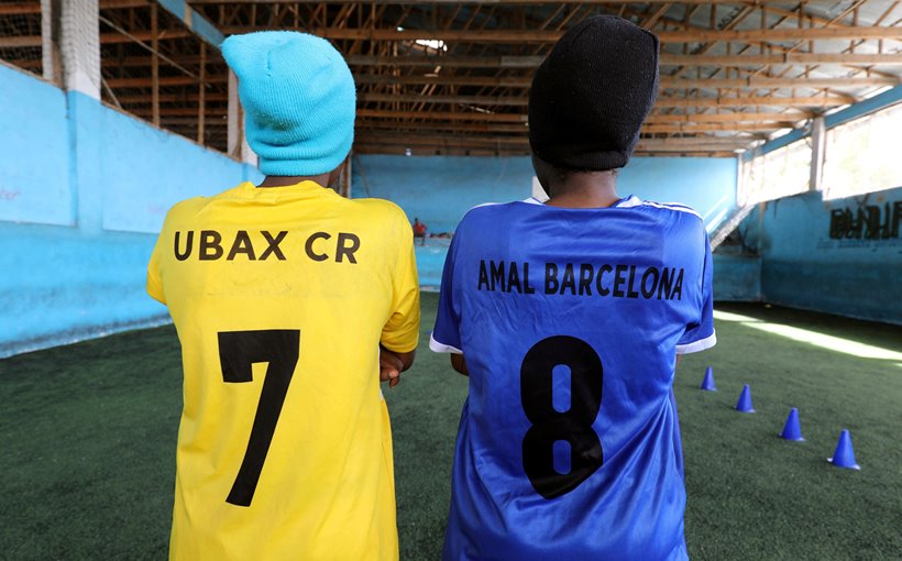 Somalia's first female soccer club score a breakthrough for gender equality