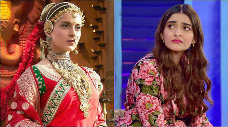 sonam kapoor and kangana ranaut