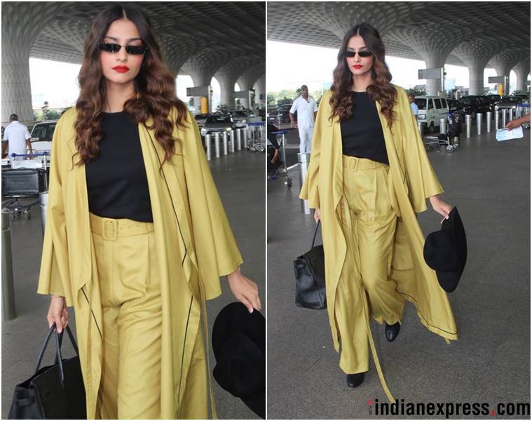 Deepika Padukone, Shilpa Shetty, Alia Bhatt, Sonam Kapoor, Jacqueline Fernandez, Deepika Padukone airport fashion, Sonam Kapoor airport fashion, Alia Bhatt airport fashion, celeb fashion, bollywood fashion, airport fashion bollywood, latest airport fashion, indian express, indian express news